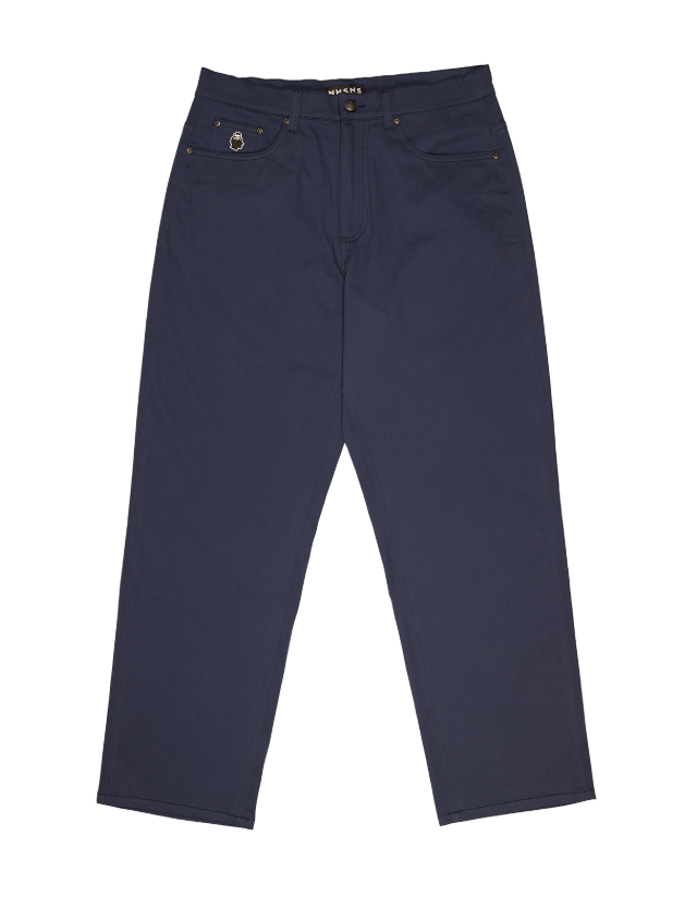 Nnsns Clothing Bigfoot - Navy Cotton - Men's Pants  - Cover Photo 1