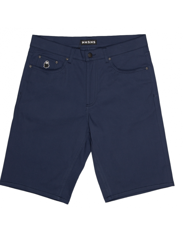 Nnsns Clothing Nessie Short - Navy Cotton - Shorts  - Cover Photo 3