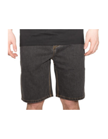 Nnsns Clothing Bigfoot Short - Black Washed Denim - Product Photo 1