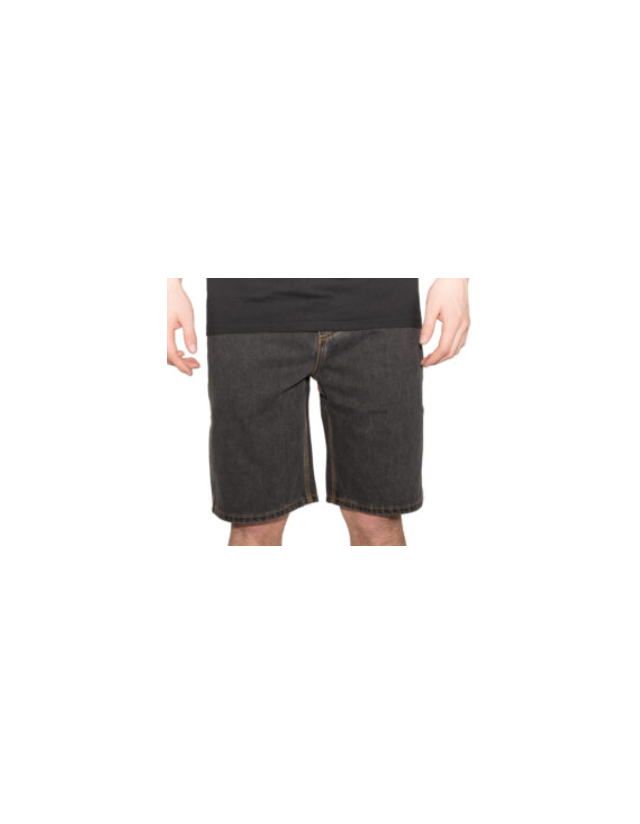 Nnsns Clothing Bigfoot Short - Black Washed Denim - Shorts  - Cover Photo 1