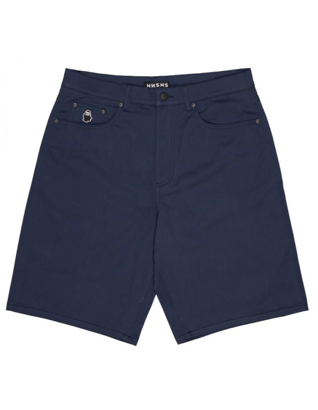 Nnsns Clothing Bigfoot Short - Navy Cotton - Shorts  - Cover Photo 1