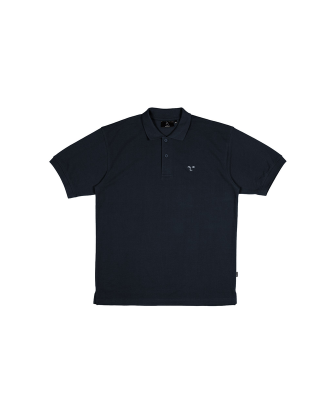 Nnsns Clothing Face Off Embroidered Polo - Navy - T-Shirt & Polo  - Cover Photo 1