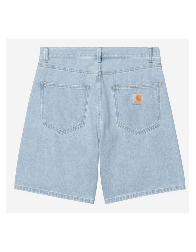 Carhartt Wip Nolan Short- Blue Bleached - Shorts  - Cover Photo 2