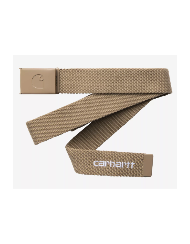 Carhartt Wip C-Logo Belt Tonal - String / White - Ceinture  - Cover Photo 1