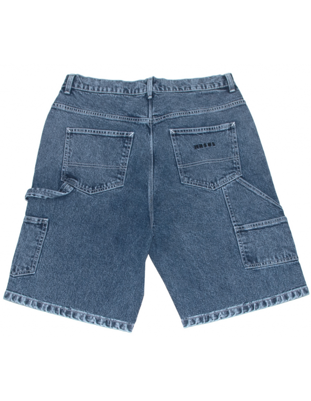 Nnsns Clothing Yeti Short - Stone Blue Denim - Short  - Cover Photo 1