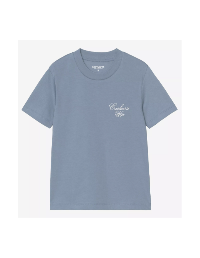 Carhartt Wip W' Gracious T-Shirt - Shady Blue - Damen T-Shirt  - Cover Photo 1
