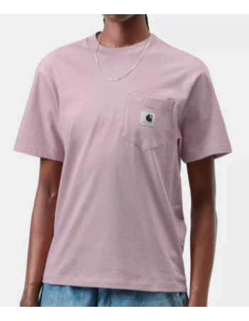 Carhartt WIP W' Pocket T-shirt - Hortensia - Women's T-Shirt - Miniature Photo 2