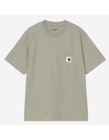 Carhartt WIP W' Pocket T-shirt - Shady green - Women's T-Shirt - Miniature Photo 2