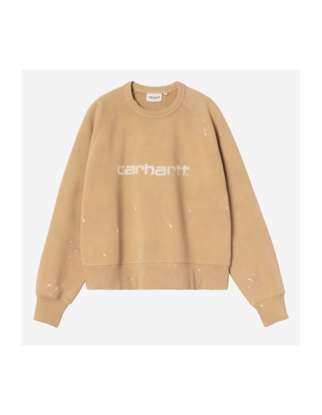 Carhartt Wip W' Painter Sweat - Dusty H Brown - Sweat Femme  - Cover Photo 2