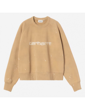 Carhartt WIP W' Painter sweat - Dusty H brown - Sweat Femme - Miniature Photo 2