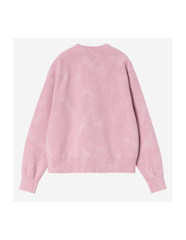 Carhartt Wip W' Painter Sweat - Hortensia - Damen Sweatshirt  - Cover Photo 2