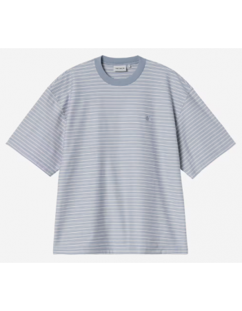 Carhartt WIP Dupree T-Shirt Dupree Stripe, Shady Blue - Men's T-Shirt - Miniature Photo 1