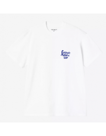 Carhartt WIP Waves t-shirt - white - T-Shirt Homme - Miniature Photo 1