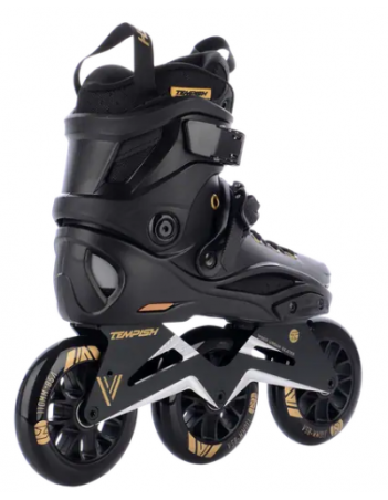 Tempish Viber L.E 110 - Black / Gold - Urban Skeelers - Miniature Photo 1