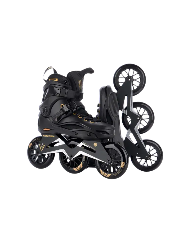 Tempish Viber L.E 110 - Black / Gold - Urban Skeelers  - Cover Photo 4