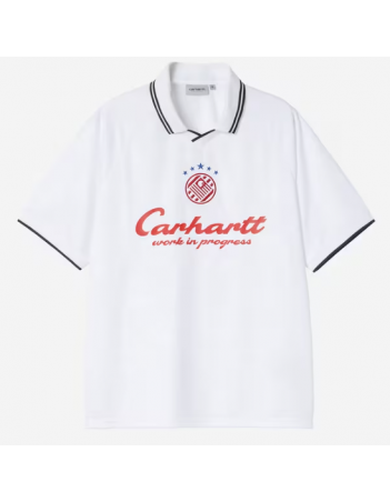 Carhartt WIP Terrasse football t-shirt - white - Men's T-Shirt - Miniature Photo 1