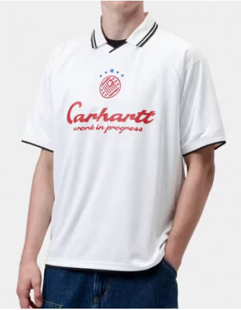 Carhartt WIP Terrasse football t-shirt - white - Men's T-Shirt - Miniature Photo 2