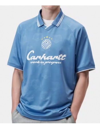 Carhartt WIP Terrasse football t-shirt - Curacao - Men's T-Shirt - Miniature Photo 1