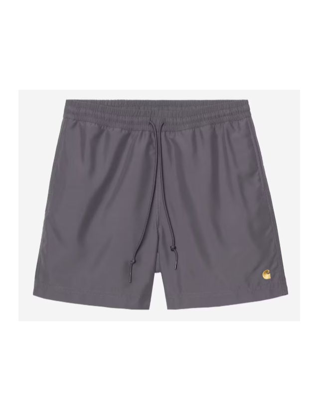 Carhartt Wip Chase Swim Trunks - Shady Purple / Gold - Maillot  - Cover Photo 1