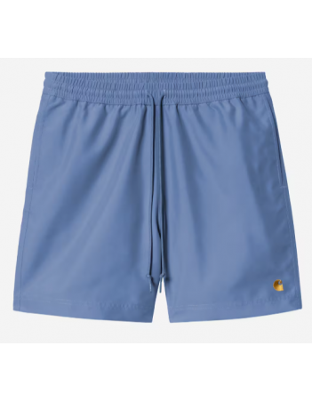 Carhartt WIP Chase Swim Trunks - ShadyCuracao Purple / Gold - Maillot - Miniature Photo 1