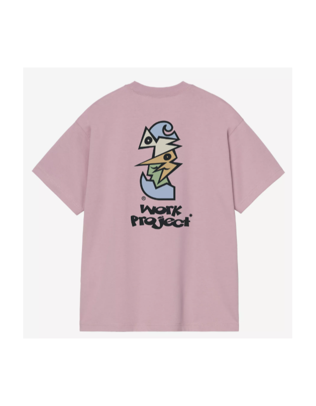 Carhartt Wip Cubist T-Shirt - Hortensia - Men's T-Shirt  - Cover Photo 2