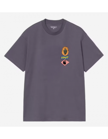 Carhartt WIP Stacked Grapes T-shirt - Shady Purple - Men's T-Shirt - Miniature Photo 1