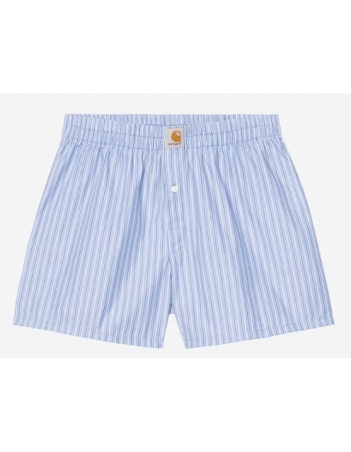 Carhartt WIP Cotton Boxer - Keene stripe Curacao - Gadget - Miniature Photo 2