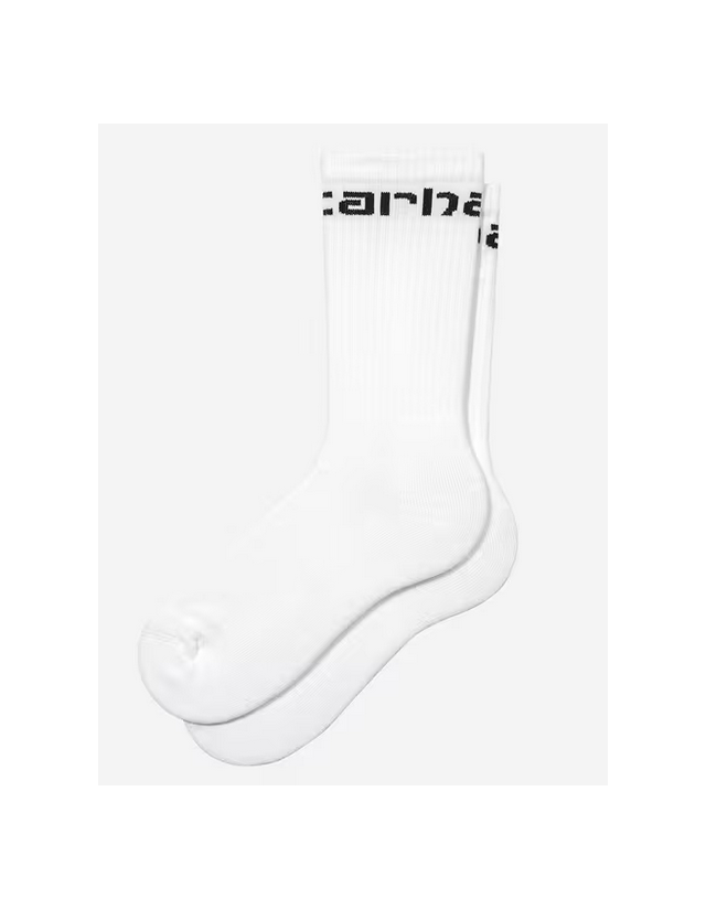 Carhartt Wip Carhartt Sock - White / Black - Socks  - Cover Photo 1