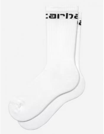 Carhartt WIP Carhartt Sock - white / Black - Socks - Miniature Photo 1