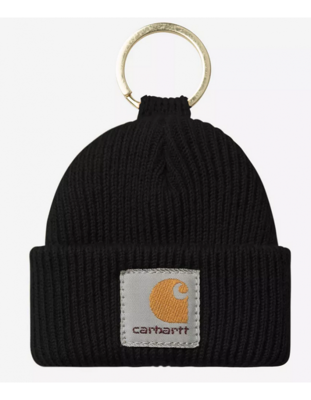 Mini Watch Hat Keychain - Black - Gadget  - Cover Photo 1