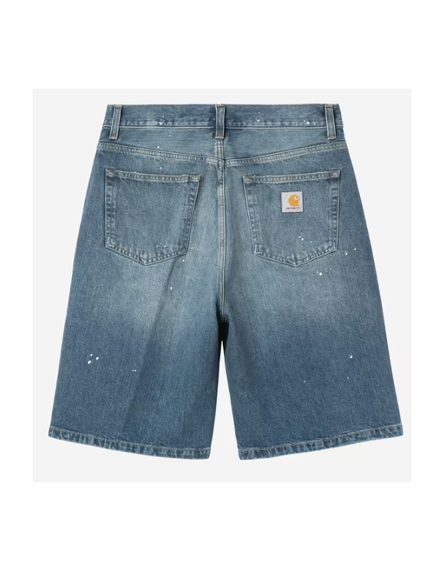 Carhartt Wip Landon Short - Blue Destroy Wash - Kurze Hose  - Cover Photo 1