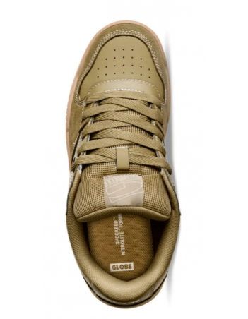 Globe MOJO 2.0 - Olive / Gum - Skate Shoes - Miniature Photo 2