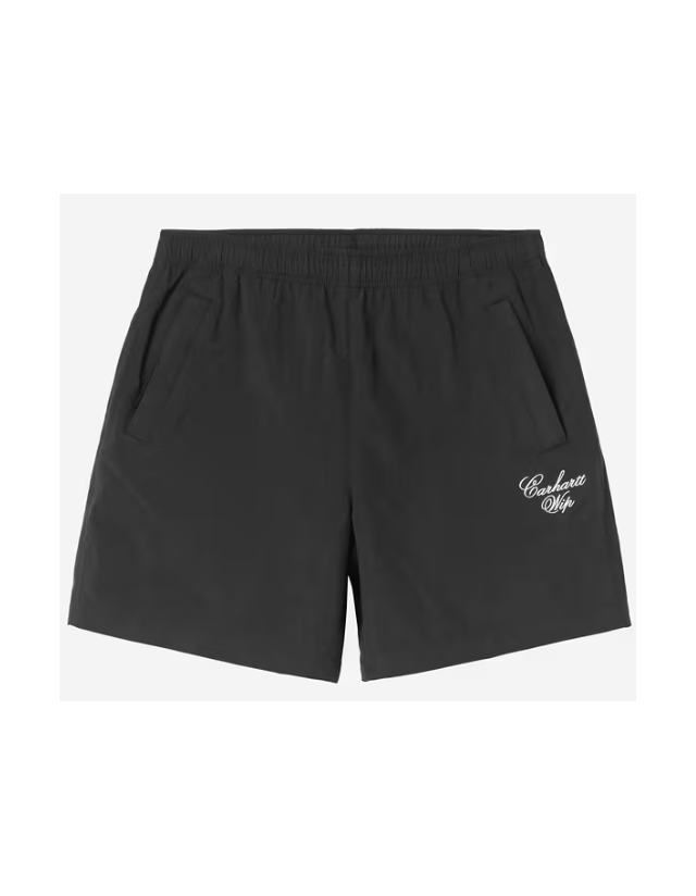 Carhartt Wip Travon Short - Black / Wax - Shorts  - Cover Photo 1