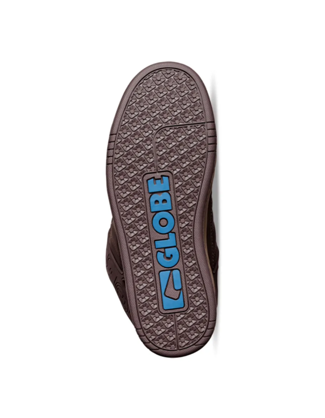 Globe Tilt - Brown / Blue / Tartan - Skate Shoes  - Cover Photo 1