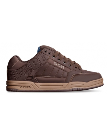 Globe Tilt - Brown / Blue / Tartan - Skate Shoes - Miniature Photo 2