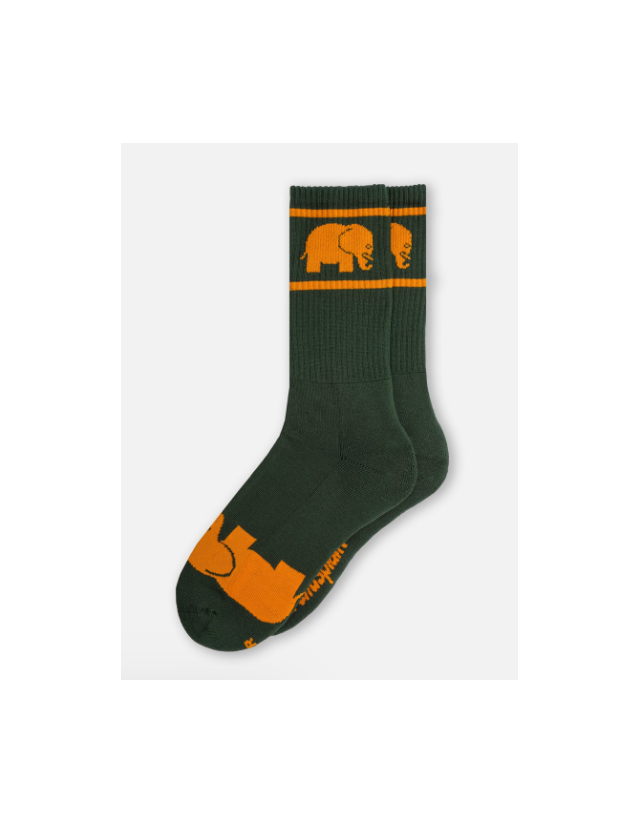 Trendsplant Organic Cotton Athletic Socks - Green - Socks  - Cover Photo 1