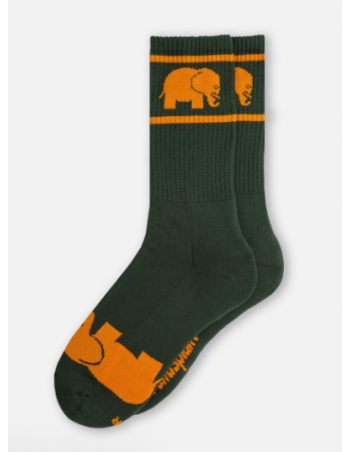 Trendsplant Organic Cotton Athletic Socks - Green - Socks - Miniature Photo 1