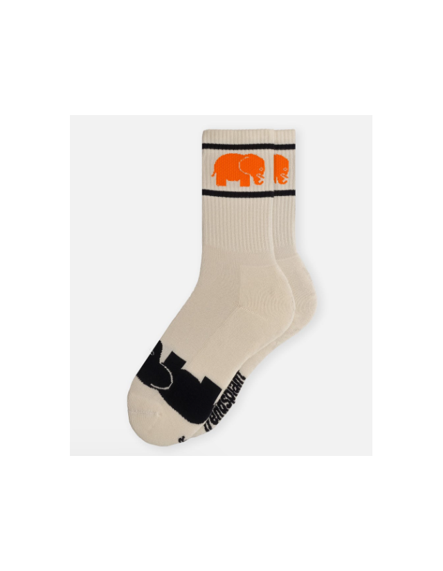 Trendsplant Bamboo Athletic Socks - Natural - Chaussettes  - Cover Photo 1