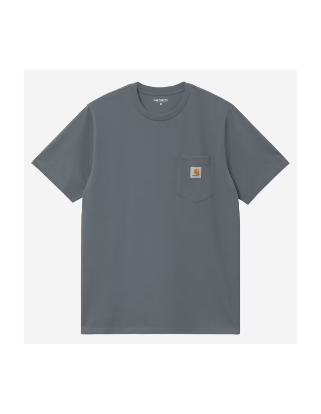 Carhartt Wip Pocket T-Shirt - Styx - T-Shirt Voor Heren  - Cover Photo 1
