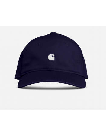 Carhartt wip madison logo cap - dark navy / white - Cap - Miniature Photo 1