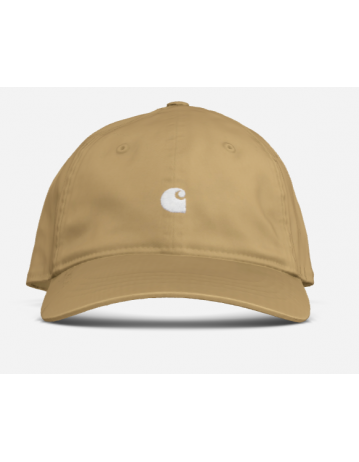 Carhartt Wip Madison Logo Cap - Dusty H - White - Product Photo 1