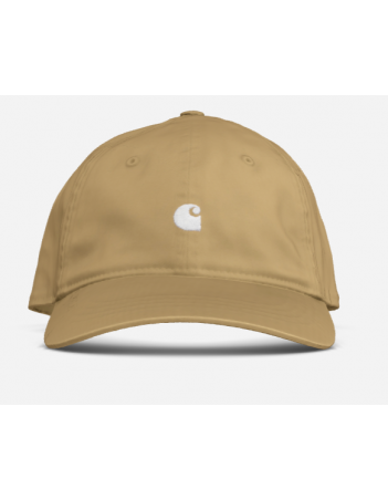 Carhartt WIP Madison logo cap - Dusty H - White - Casquette - Miniature Photo 1