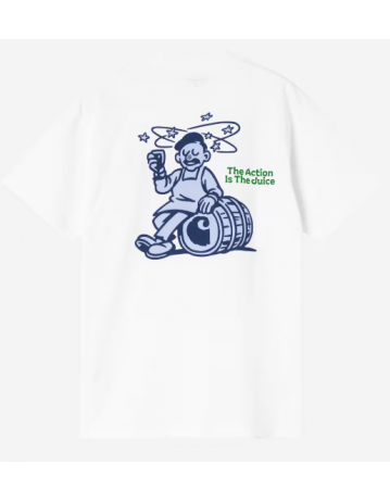 Carhartt Wip Grape Picker T-Shirt - White - Product Photo 1