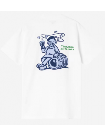 Carhartt WIP Grape Picker t-shirt - White - Men's T-Shirt - Miniature Photo 1