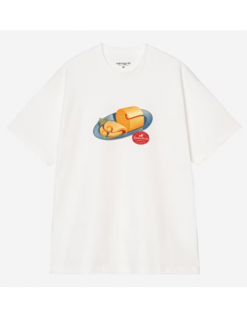 Carhartt WIP Fromage T-shirt - White - Men's T-Shirt - Miniature Photo 1