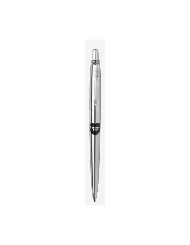 Carhartt Wip Parker Jotter Heart Ballpen - Silver - Gadget  - Cover Photo 1