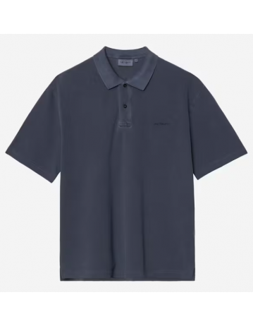 Carhartt Wip Wayne Polo - Dark Navy - Product Photo 1