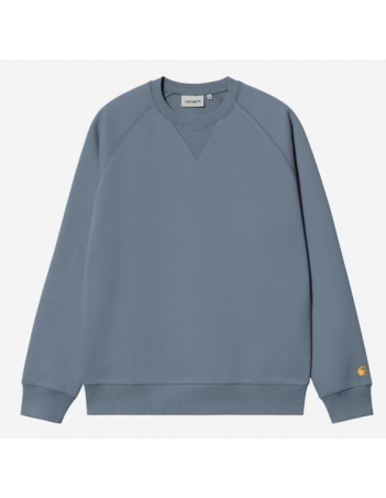 Carhartt WIP Chase Sweat Icesheet / Gold - Sweat Homme - Miniature Photo 1