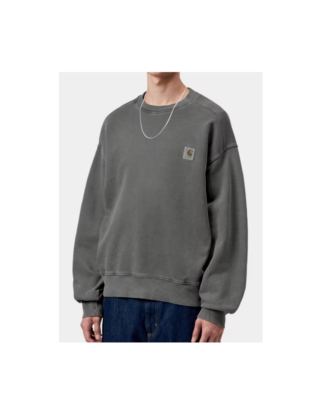 Carhartt Wip Vista Sweat - Black - Men's Sweatshirt  - Cover Photo 1