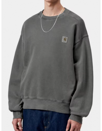 Carhartt WIP Vista Sweat - Black - Men's Sweatshirt - Miniature Photo 1